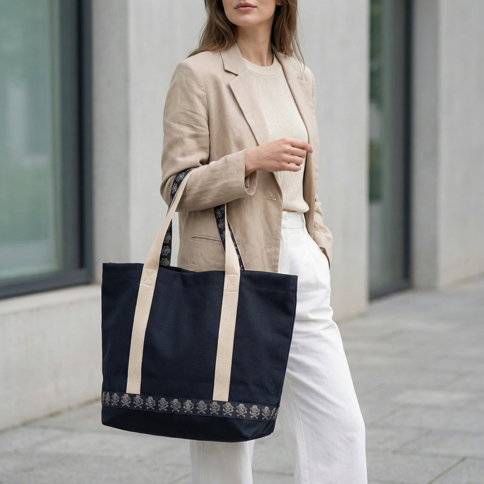 Tote - Seaside Jolly Roger