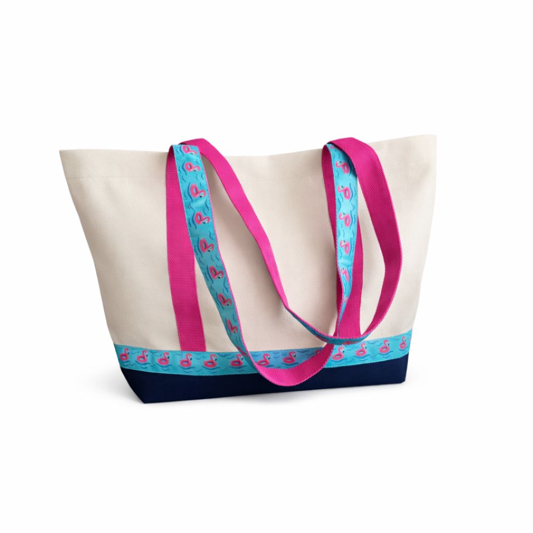 Tote - Flamingo Floats