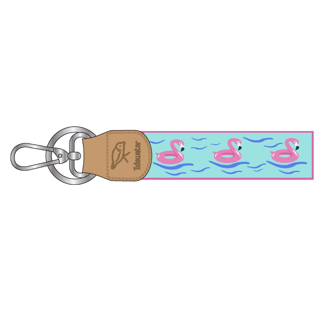 Keychain - Flamingo Floats