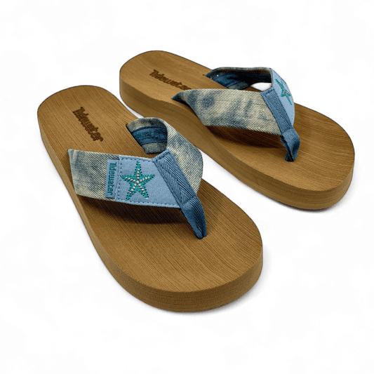 Denim Starfish - 12 Pack All Sizes